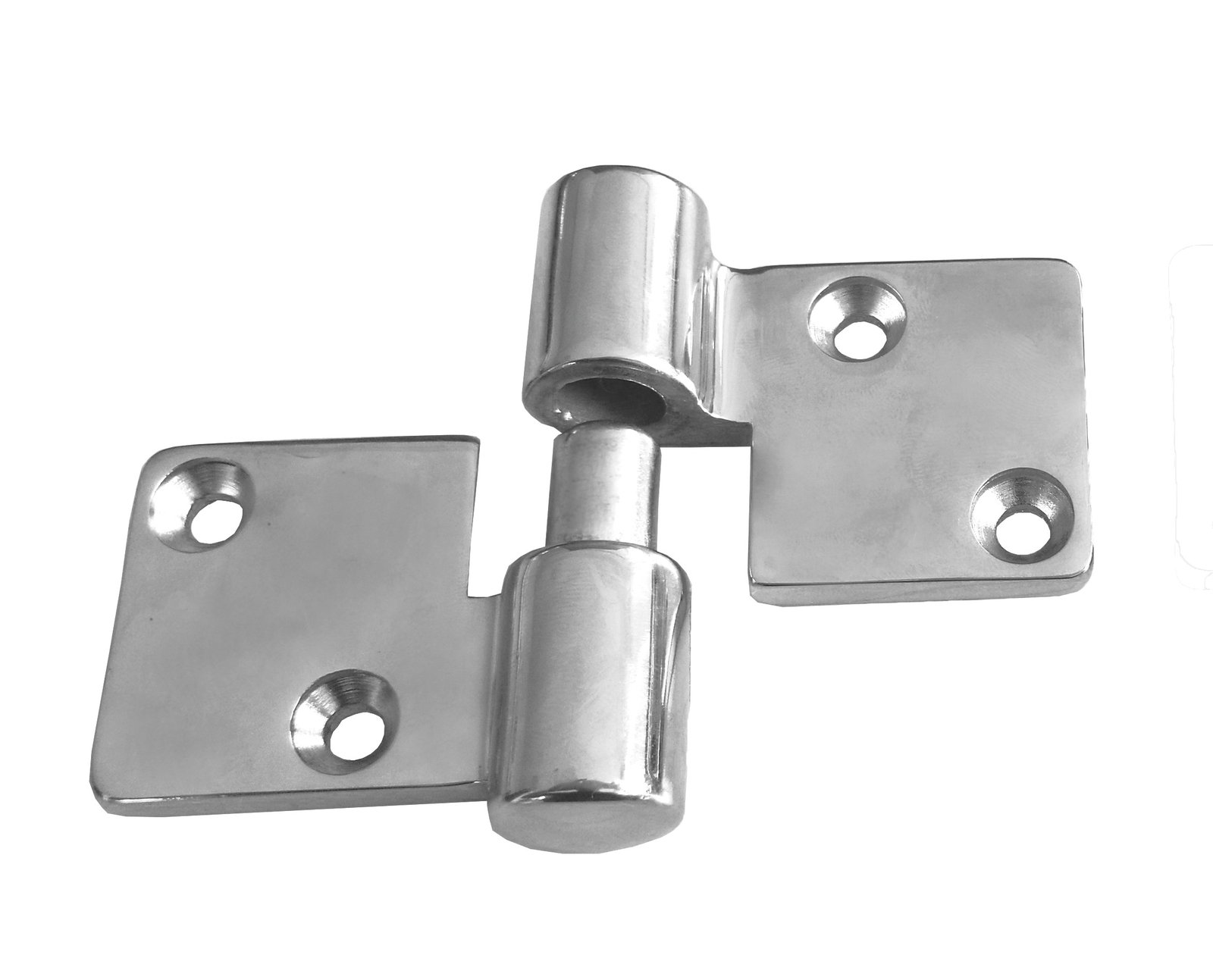 Ajtózsanér, balos, A4 rozsdamentes 92 × 36 mm – Bal