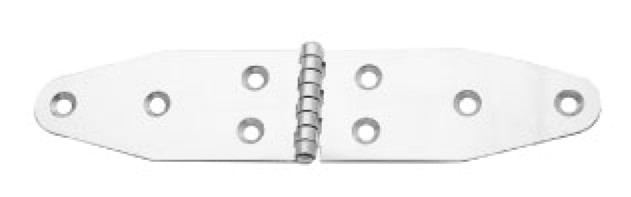 Zsanér hosszú kivitelben, rozsdamentes A2 180 × 40 mm – 180 × 40 × 1,5 mm